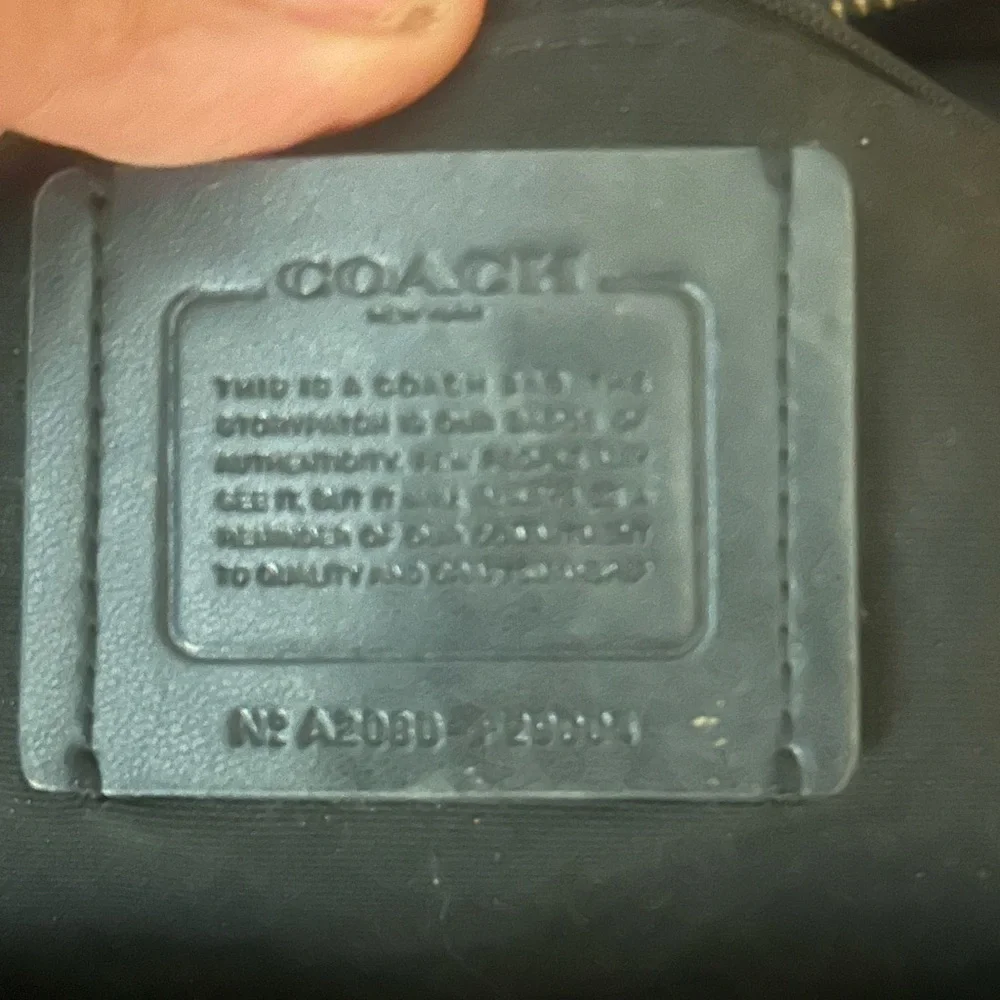 Coach classic leather